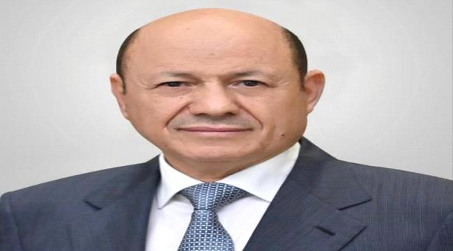 
                     رئيس مجلس القيادة يطمئن على صحة الدكتور ناصر الخبجي