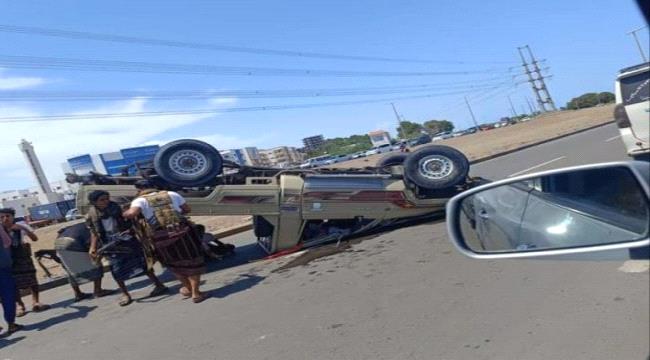 
                     حادث مروري مروع لطقم أمني في عدن