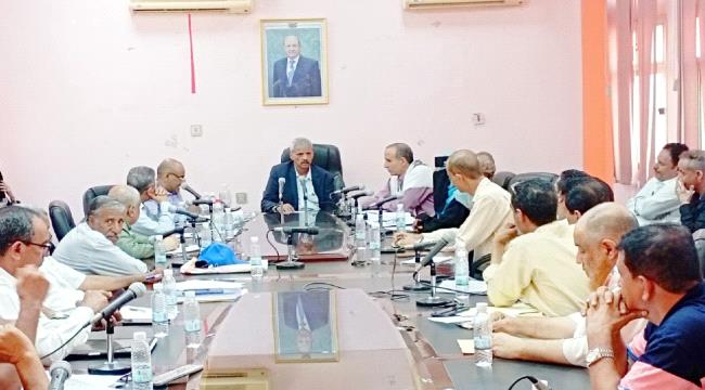
                     تنفيذي لحج يقر معالجات لموقع المحطة التحويلية الجديدة