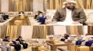 المحرّمي يلتقي قضاة المحكمة والنيابة الجزائية المتخصصة .
