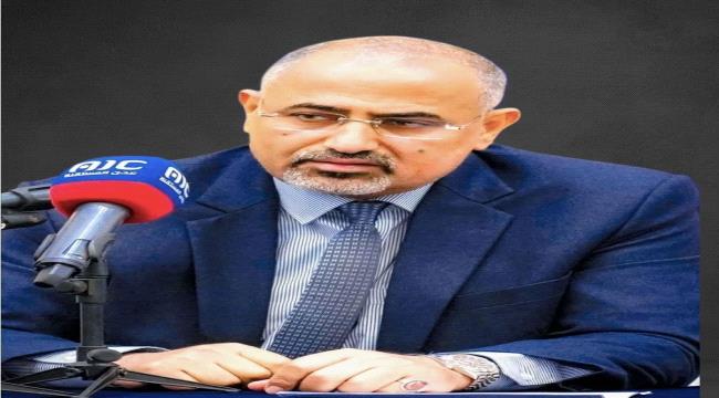 الزبيدي يدعو جماهير الجنوب للاصطفاف حول القوات الجنوبية