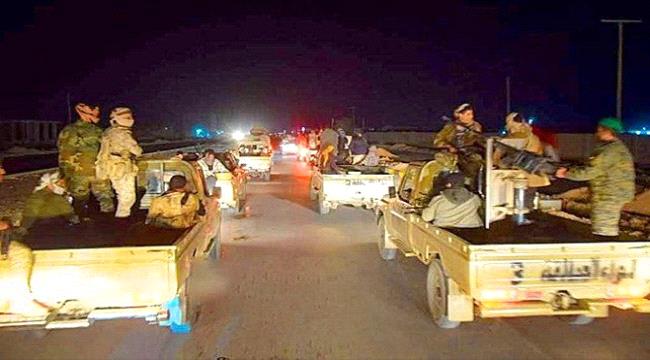 العمالقة تصد تعزيزات من مأرب إلى العبر وأنباء عن غارات للطيران السعودي