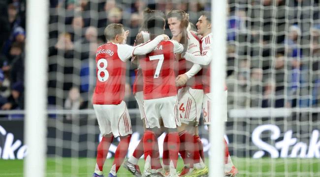 آرسنال يستعيد صدارة البريميرليج بفوز شاق على إيفرتون