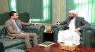 المحرمي يلتقي رئيس هيئة الأراضي ويطلع على خطط تطوير الأ.
