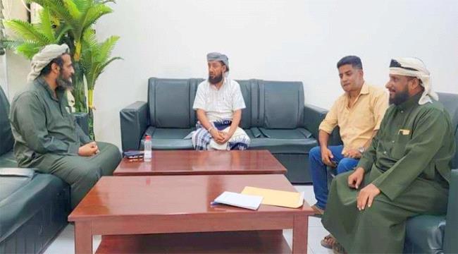 الحزام الأمني يناقش مع الأوقاف وصندوق النظافة بعدن سبل التعاون المشترك ...