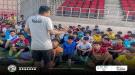 الجهاز الفني لمنتخب الناشئين يدشن برنامج النزول الميدان.