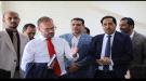 وفد أممي يزور مركز تأهيل الشباب في عدن .
