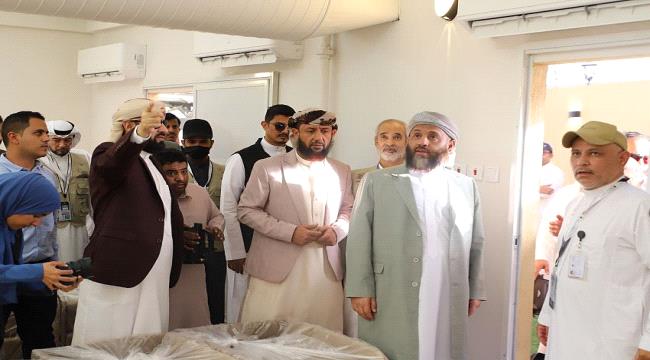 وزير الأوقاف والإرشاد يتفقد مخيمات حجاج اليمن في المشاعر المقدسة ...