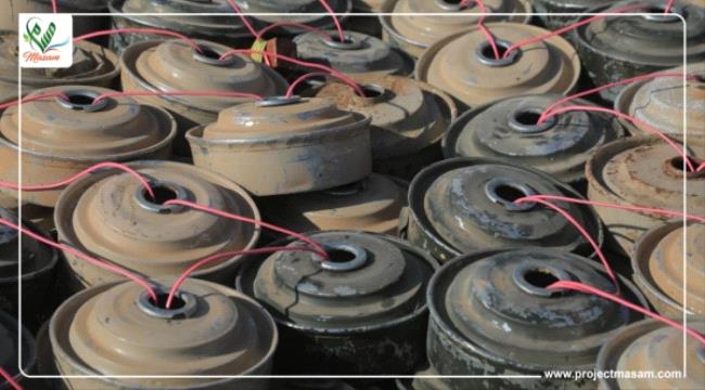 «مسام» يسجل أعلى معدل شهري منذ 2023 بنزع 7,400 لغم ومتفجر في اليمن خلا ...