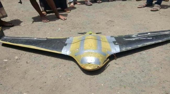 إسقاط مسيرة حوثية في أبين ...