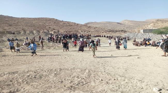 تشييع جثمان الشيخ سالم صالح الكاهور في مدينة لباخة بالمحفد  ...