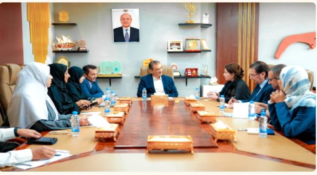 المحافظ  لملس يلتقي ممثلة هيئة الأمم المتحدة للمرأة في اليمن ...