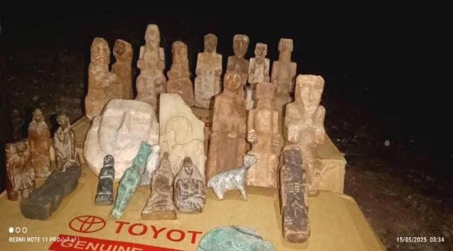قوات العمالقة الجنوبية تحبط عملية تهريب آثار في باب المندب  ...