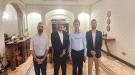 الميسري يلتقي ممثلي المعهد الأوروبي للسلام في العاصمة العمان ...