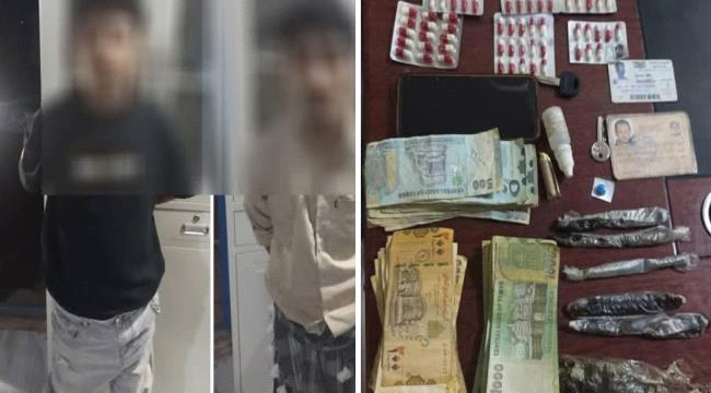 شرطة بئر فضل تطيح بمتهمين بحيازة مواد مخدّرة أثناء حملة أمنية.