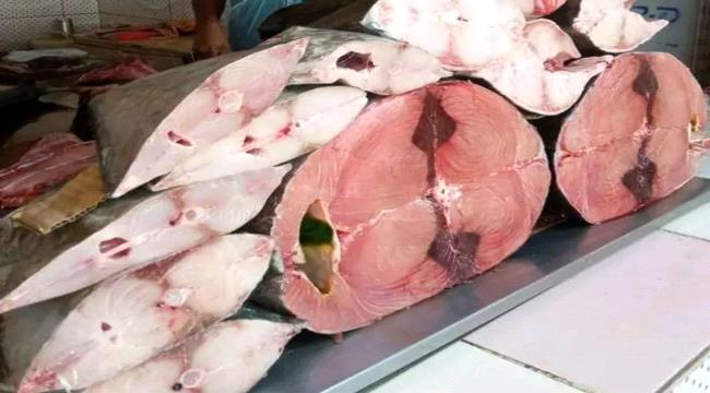 تعرف على اسعار الاسماك اليوم  في العاصمة عدن  ...