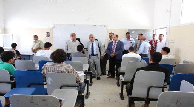 الوكيل باسليم يتفقد سير العملية الأكاديمية بجامعة أبين ويشيد بمستوى ال ...