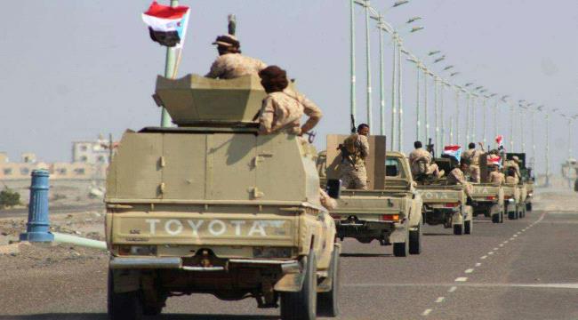 النخبة الحضرمية تدفع بقوات كبيرة لفك حصار حماية الشركات بالمسيلة 