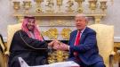 بن سلمان وترامب يوقعان اتفاقية الدفاع الاستراتيجي.