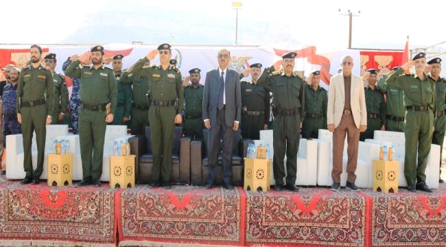 تدشين دمج قوات النخبة الحضرمية في الأجهزة الأمنية بحضرموت ...