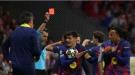 برشلونة يشكو التحكيم بعد وداع دورى أبطال أوروبا.