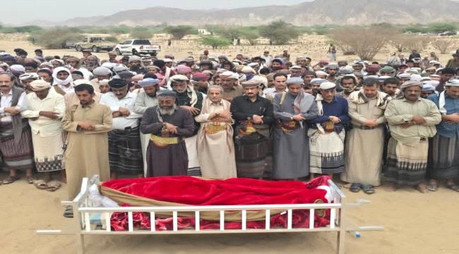 جموع غفيرة تشييع الشخصية التربوية القاضي محمد مبارك الديولي