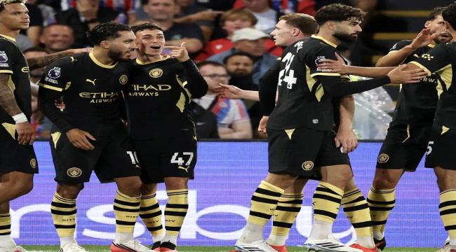هالاند وشرقي يمنحان السيتي انتصارًا كاسحًا على كريستال بالاس