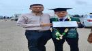 تهنئة بمناسبة تخرج الدكتور عبد الغني علي بن علي.