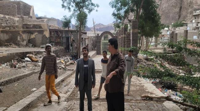 وكيل نيابة الآثار بعدن يتخذ إجراءات قانونية ضد محاولات التعدي على (حوش ...