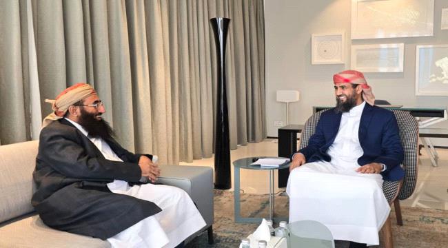 أبو زرعة المحرّمي يلتقي وزير الأوقاف والإرشاد الجديد الشيخ تركي الوادع ...