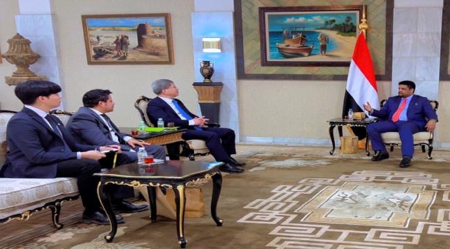 الوزير المهري والسفير الكوري يسلطان الضوء على مشاريع البنية التحتية وا ...