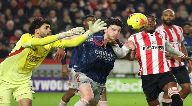 أرسنال يسقط في فخ برينتفورد