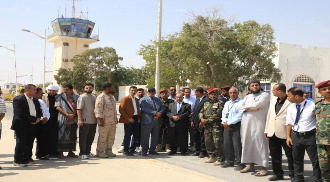 تدشين أول الرحلات الدولية لمطار الريان الدولي ...