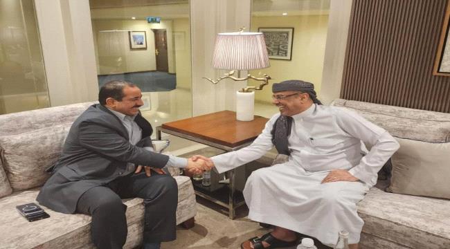 الميسري يستقبل وزير الداخلية في الرياض ويبحثان مستجدات الملف الأمني والحوار الجنوبي