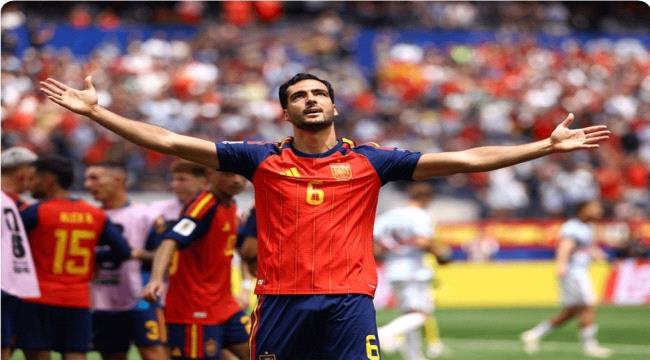 إسبانيا تتجاوز بلجيكا وتعبر إلى نصف نهائي كأس العالم