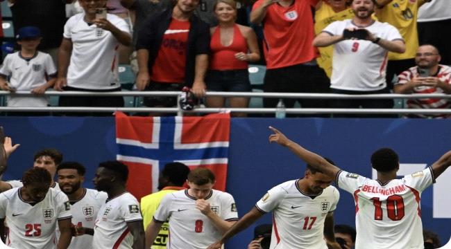 بيلينجهام يطيح بهالاند.. إنجلترا تقصي النرويج وتبلغ نصف نهائي كأس العالم 