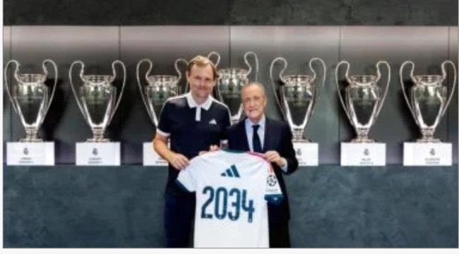 تعاقد جديد بين ريال مدريد وأديداس لمدة 8 سنوات ...
