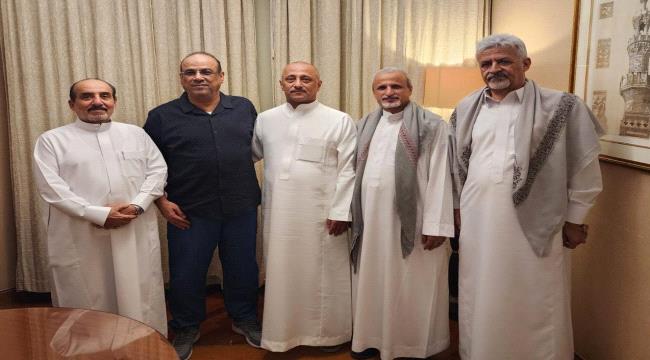 الميسري يلتقي عدداً من الشخصيات القيادية من أبناء يافع  ...