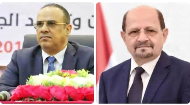 الميسري يتلقى إتصال من رئيس الوزراء الدكتور شائع محسن الزنداني