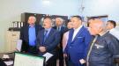 وزير النقل يتفقد مستوى الانضباط الوظيفي بهيئة تنظيم شؤو.