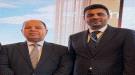 الهمداني يلتقي في باريس المدير التنفيذي لصندوق النقد ال.