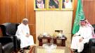 الميسري والسفير السعودي يبحثان تفاهمات التوافق والشراكة.