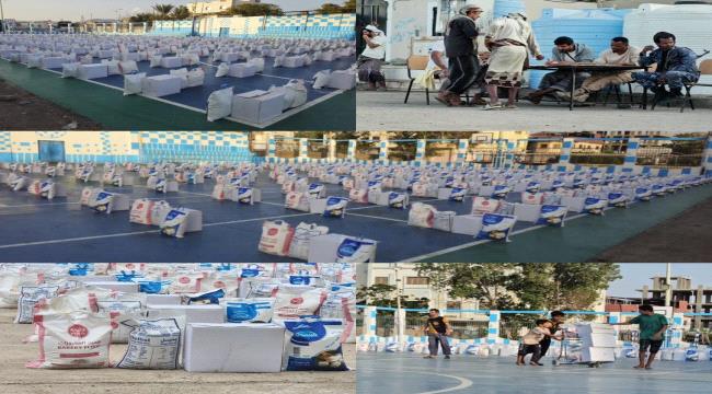 مبادرة العبيدي توزع السلة الغذائية على الأسر المحتاجة في عدن ...