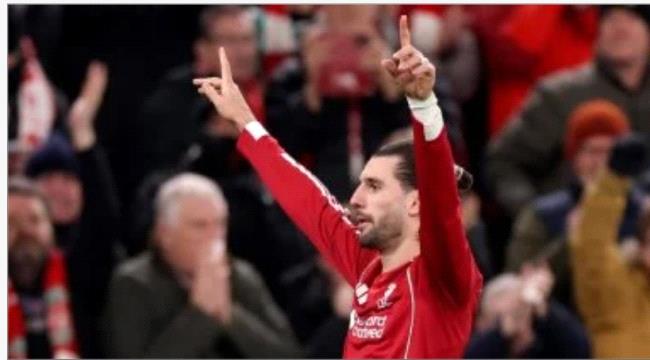 سوبوسلاي يدخل تاريخ ليفربول بهدفه ضد توتنهام في الدوري الإنجليزي ...