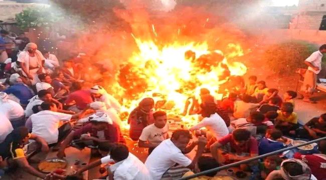 الحوثي يستهدف تجمعا للمواطنين أثناء الافطار في حجة وسقوط ضحايا  ...