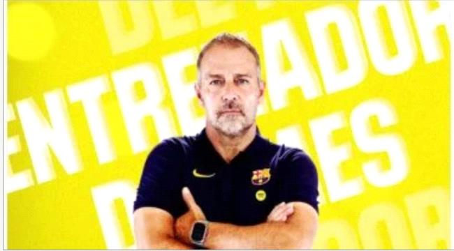 رسميًا .. هانز فليك أفضل مدرب فى الليجا خلال مارس بعد تألق برشلونة ...