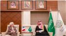 وزير الدفاع السعودي يبحث مع وزيرة القوات المسلحة الفرنس.