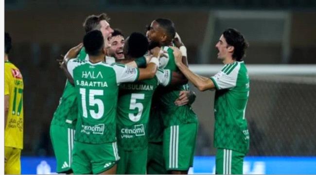 الأهلي يدمر شباك الخليج برباعية في الدوري السعودي السعودى