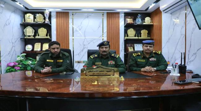 لجنة من الداخلية تطلع على جاهزية شرطة لحج وتعزيز الجبهة الداخلية