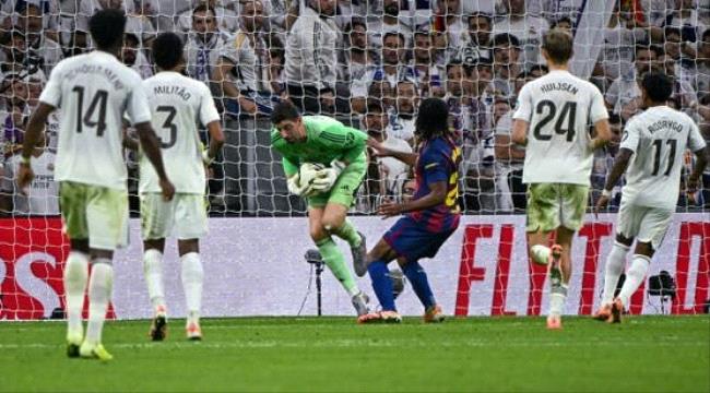ريال مدريد يضحي بكورتوا أمام برشلونة.. والبديل حارس لم يلعب